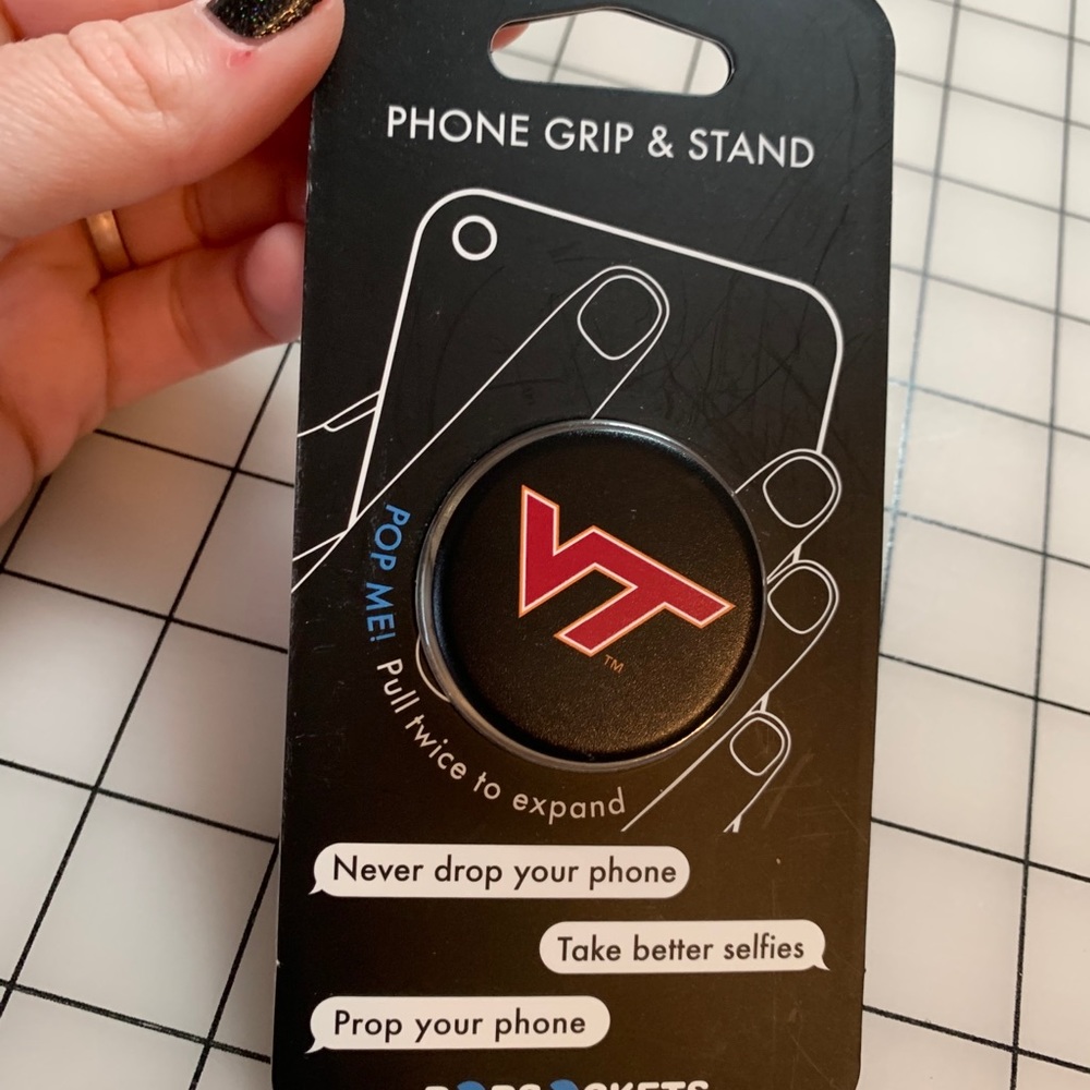 Brand new Virginia Tech PopSocket